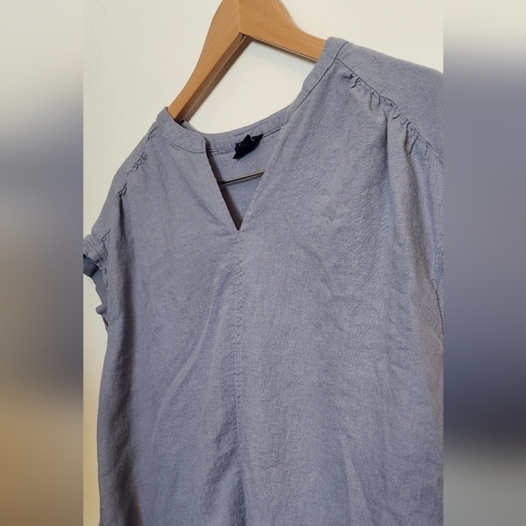 Splendid Light Blue Casual Top - Picture 4 of 5